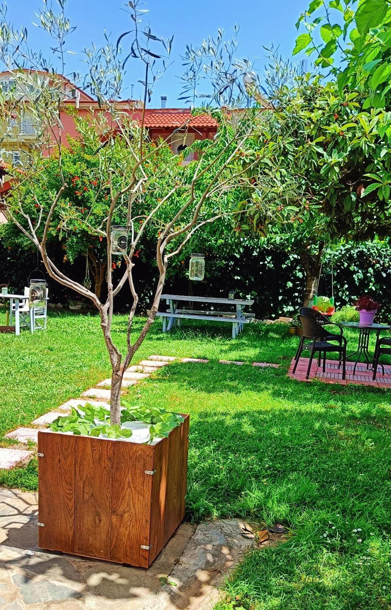 Garden House Katerina Aparthotel Leptokaryá Ngoại thất bức ảnh