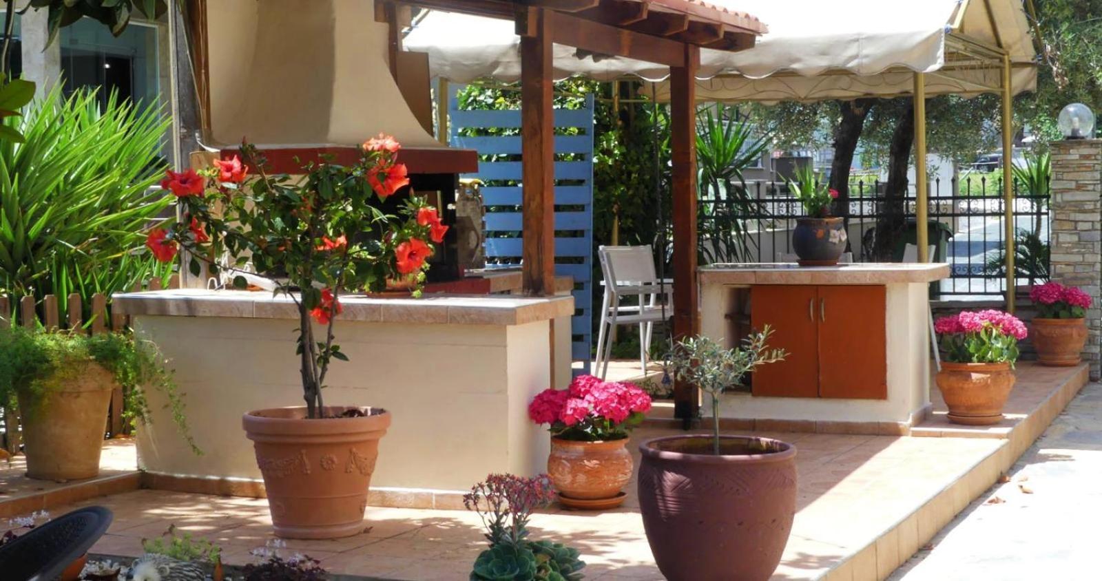 Garden House Katerina Aparthotel Leptokaryá Ngoại thất bức ảnh