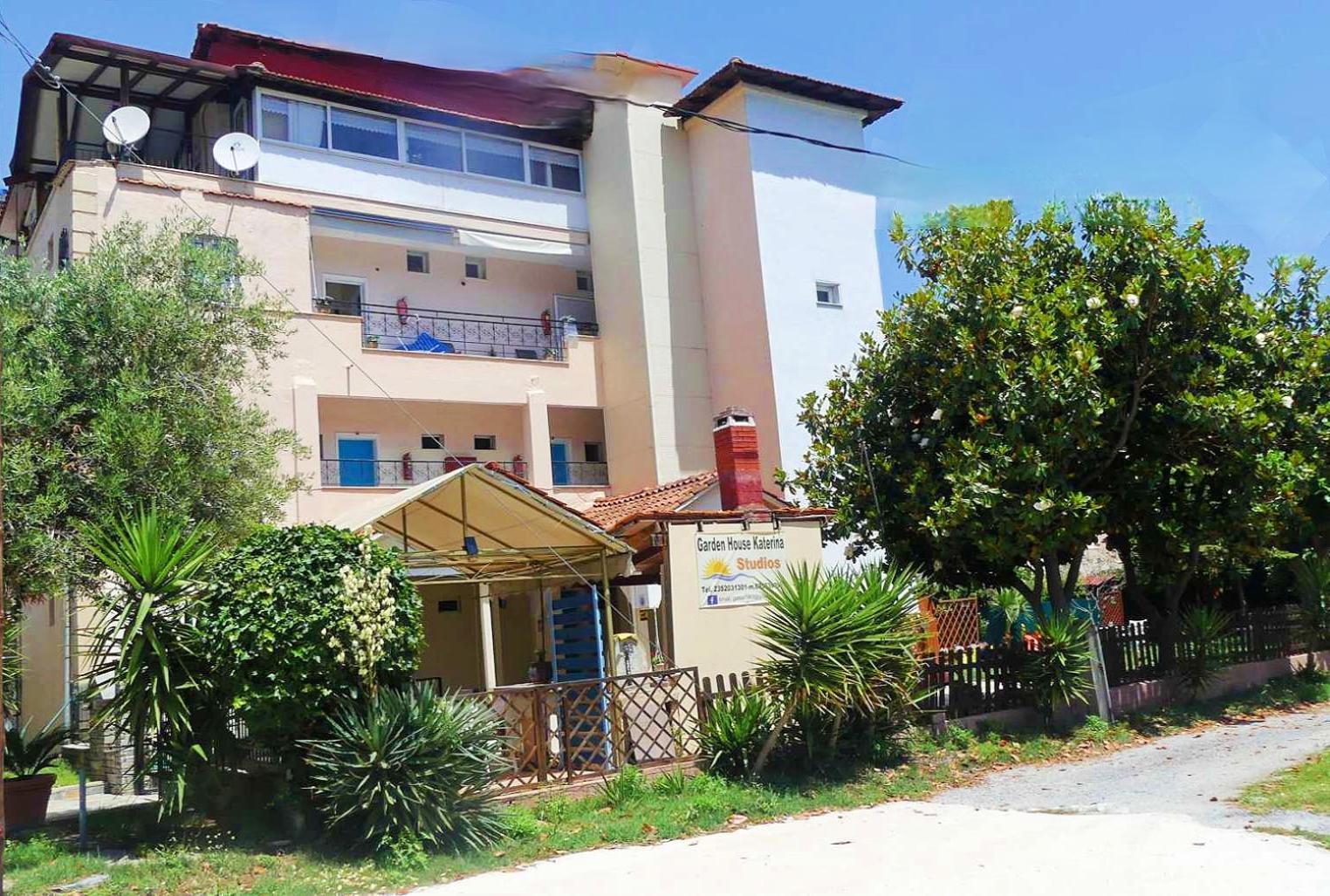 Garden House Katerina Aparthotel Leptokaryá Ngoại thất bức ảnh