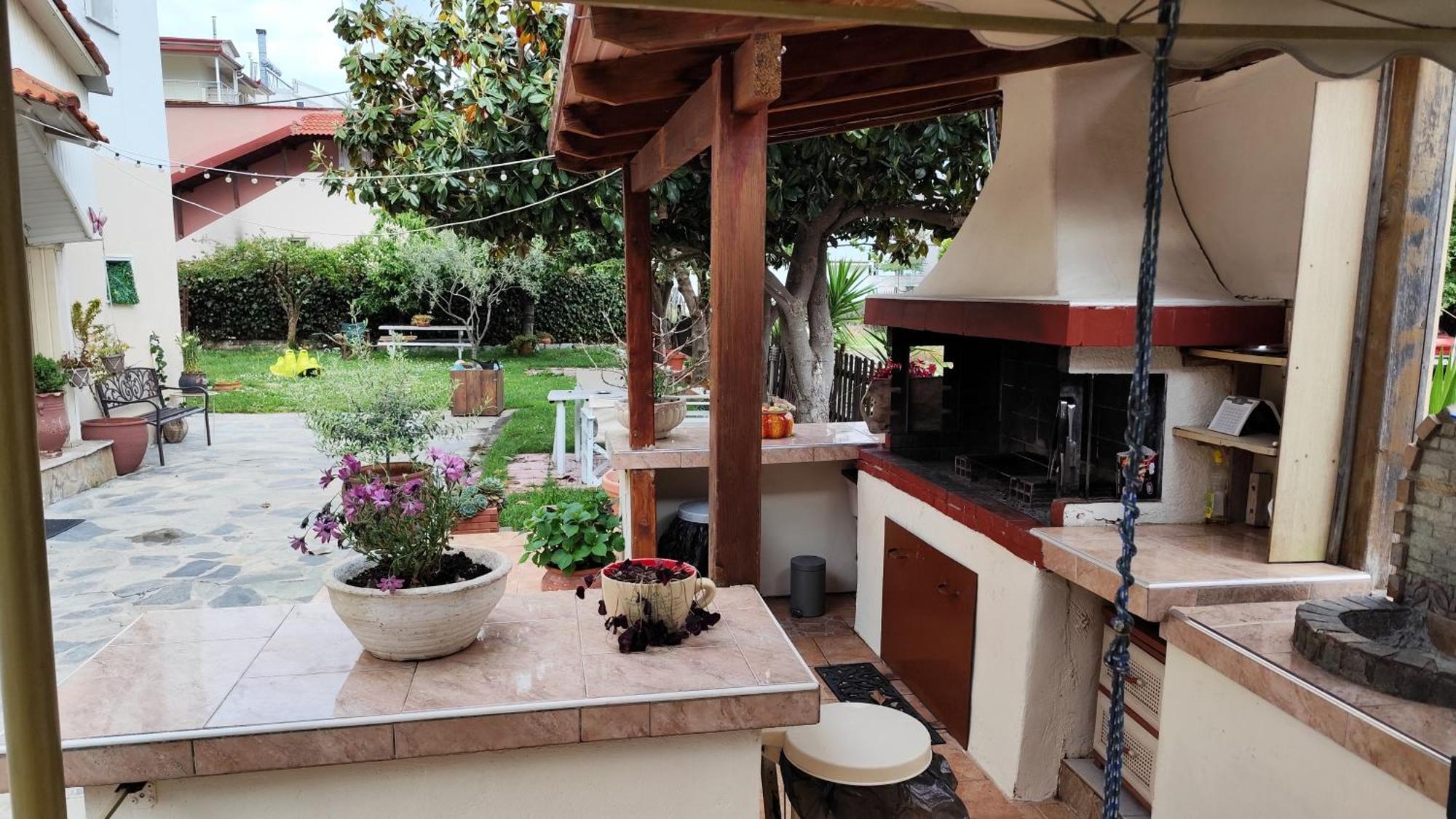 Garden House Katerina Aparthotel Leptokaryá Ngoại thất bức ảnh